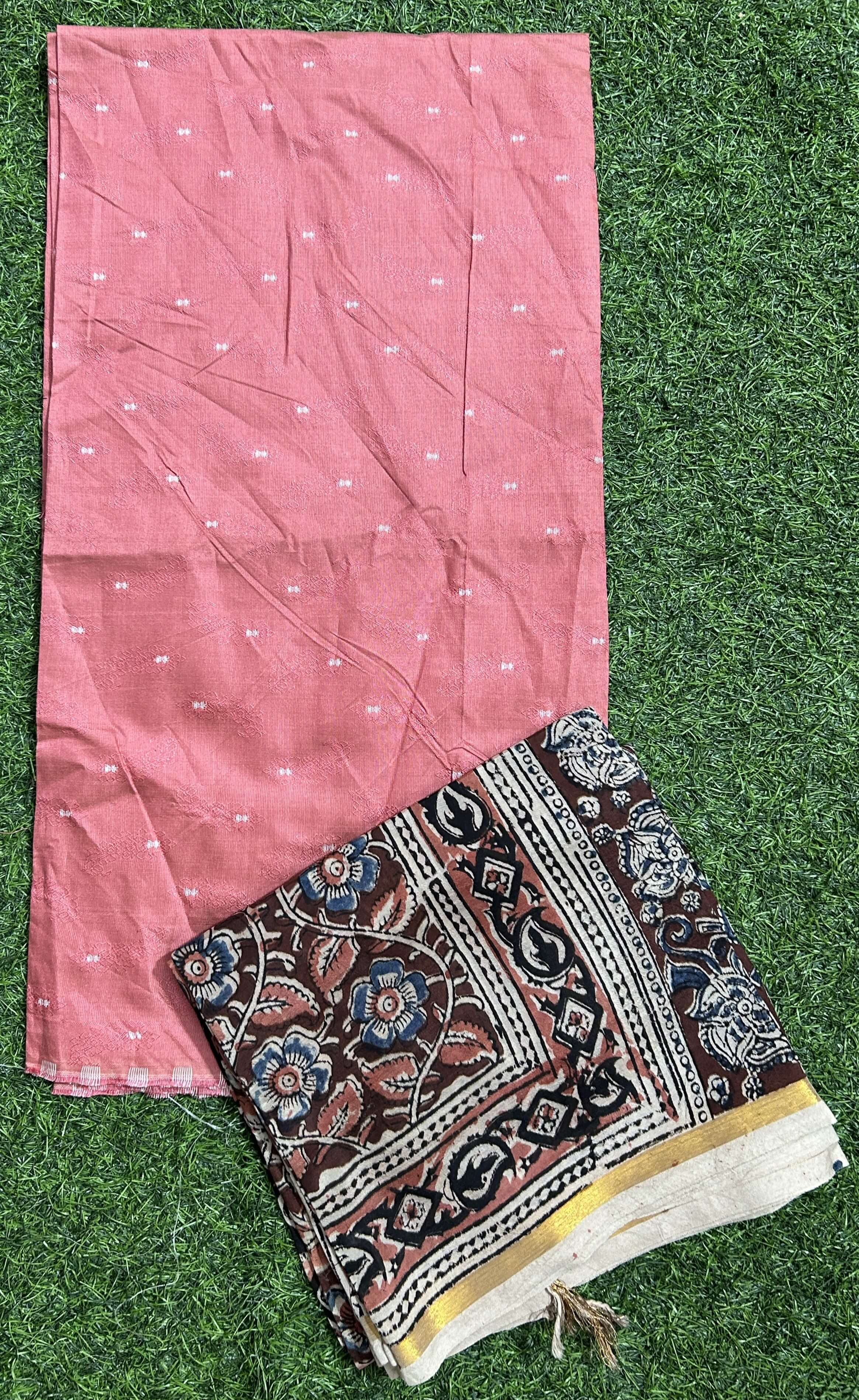 Kalamkari  2-Piece Dress Set – Top & Dupatta- KDBT-M004