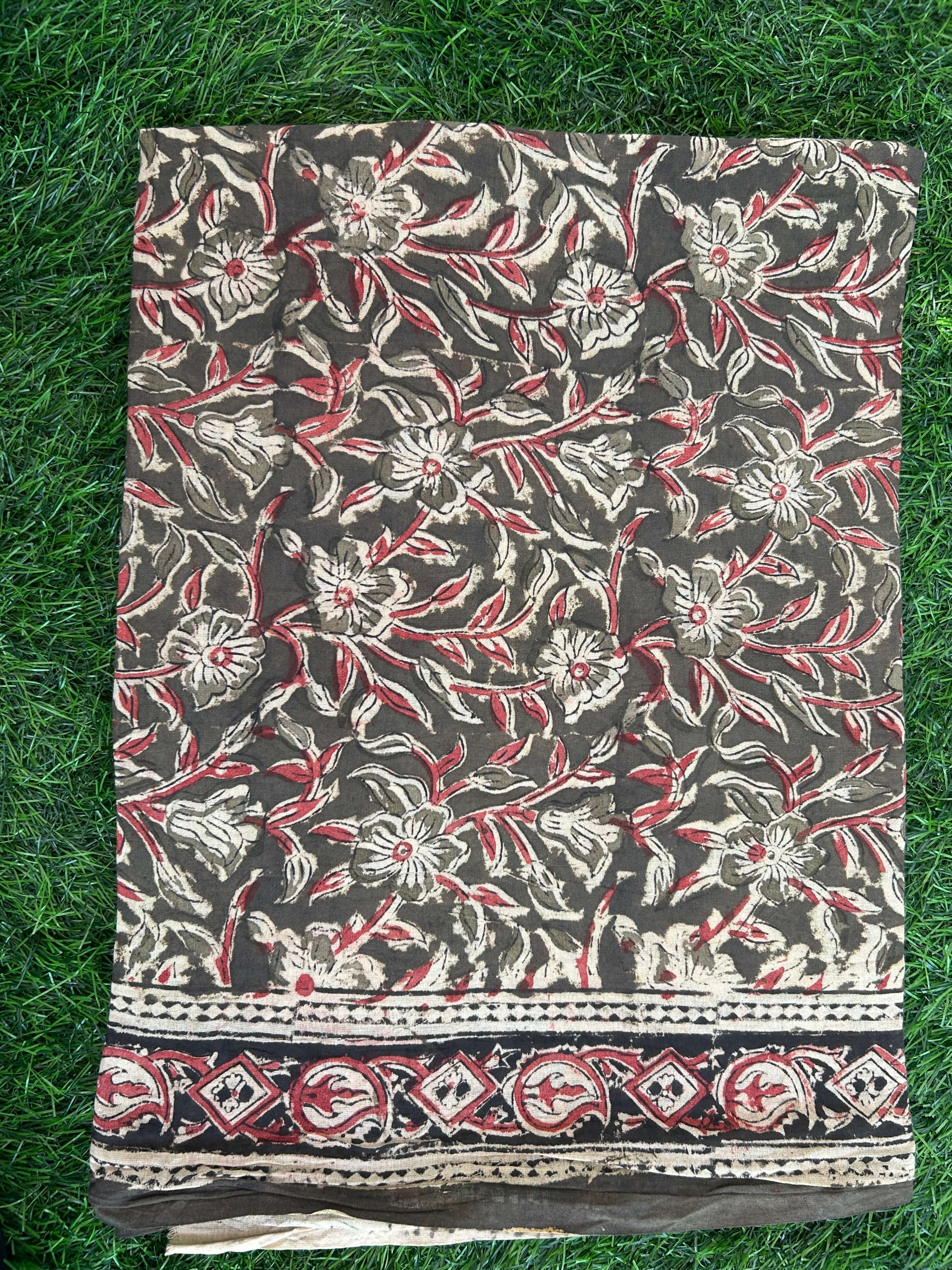 Kalamkari Dupatta- KHBD-CT-M058
