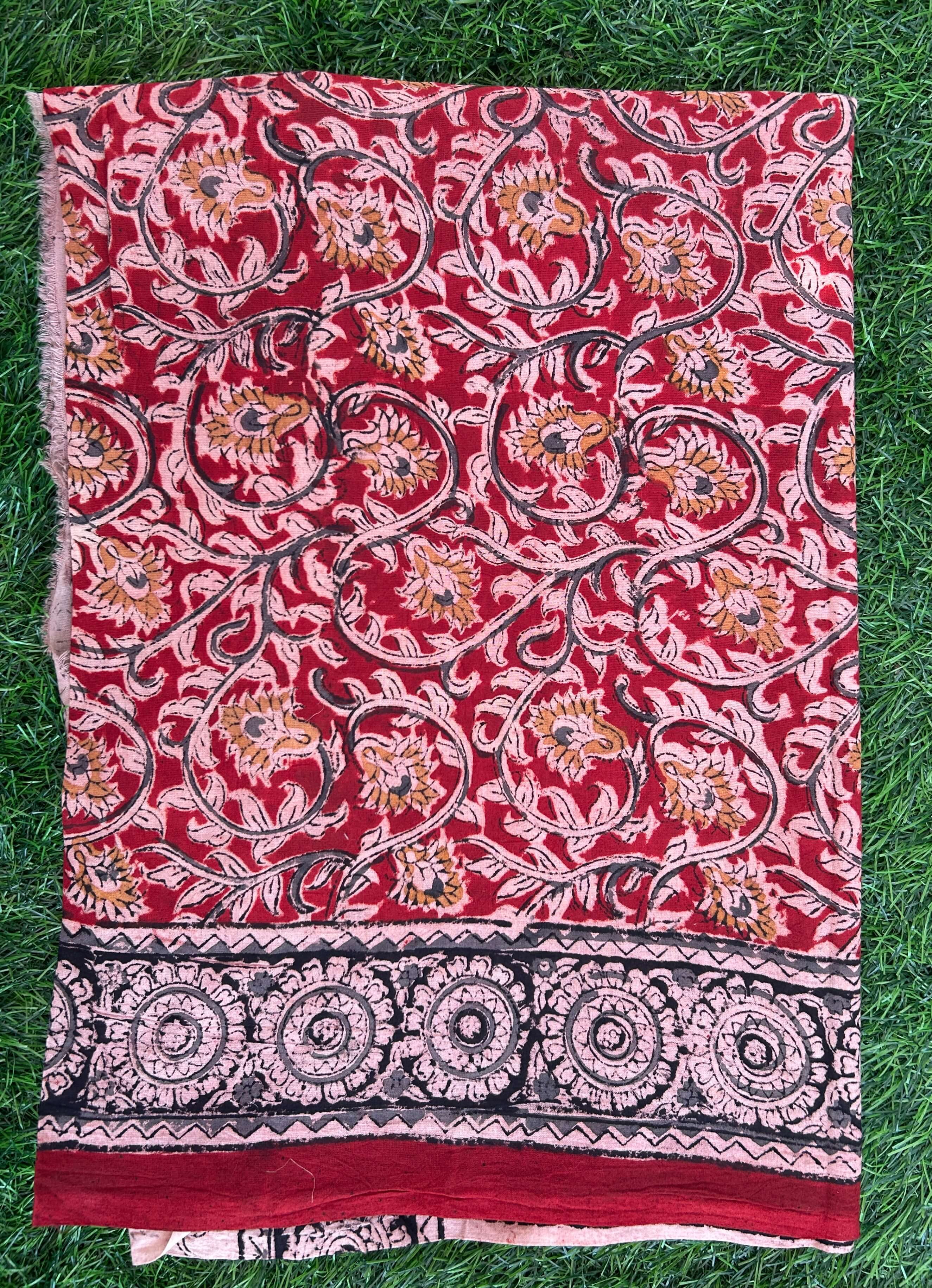 Kalamkari Dupatta- KHBD-CT-M059