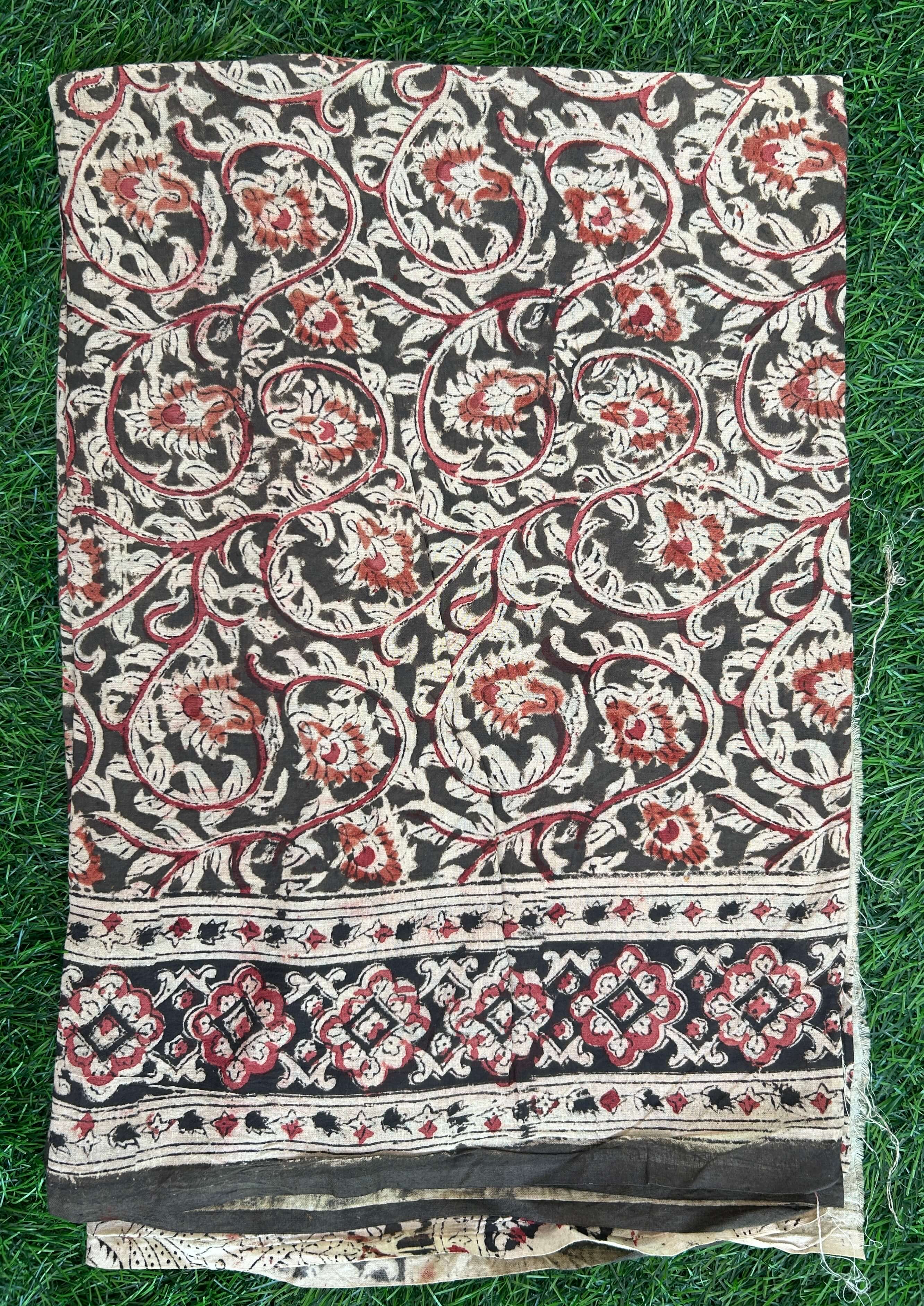 Kalamkari Dupatta- KHBD-CT-M061