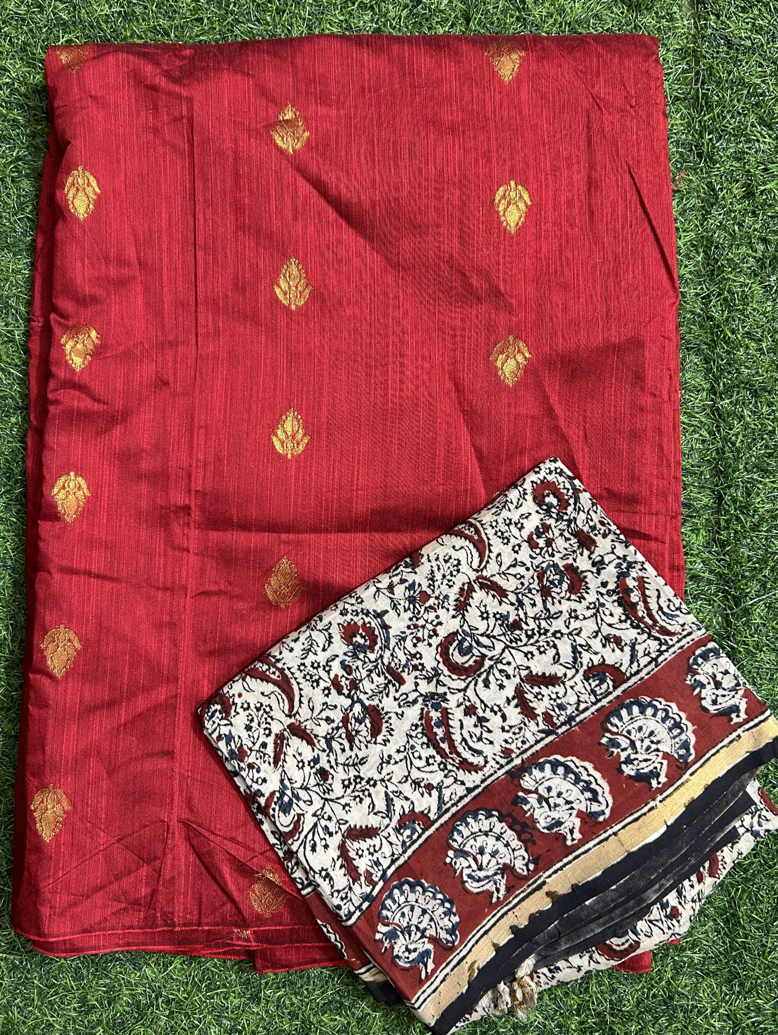 Kalamkari  2-Piece Dress Set – Top & Dupatta- KDBT-M018