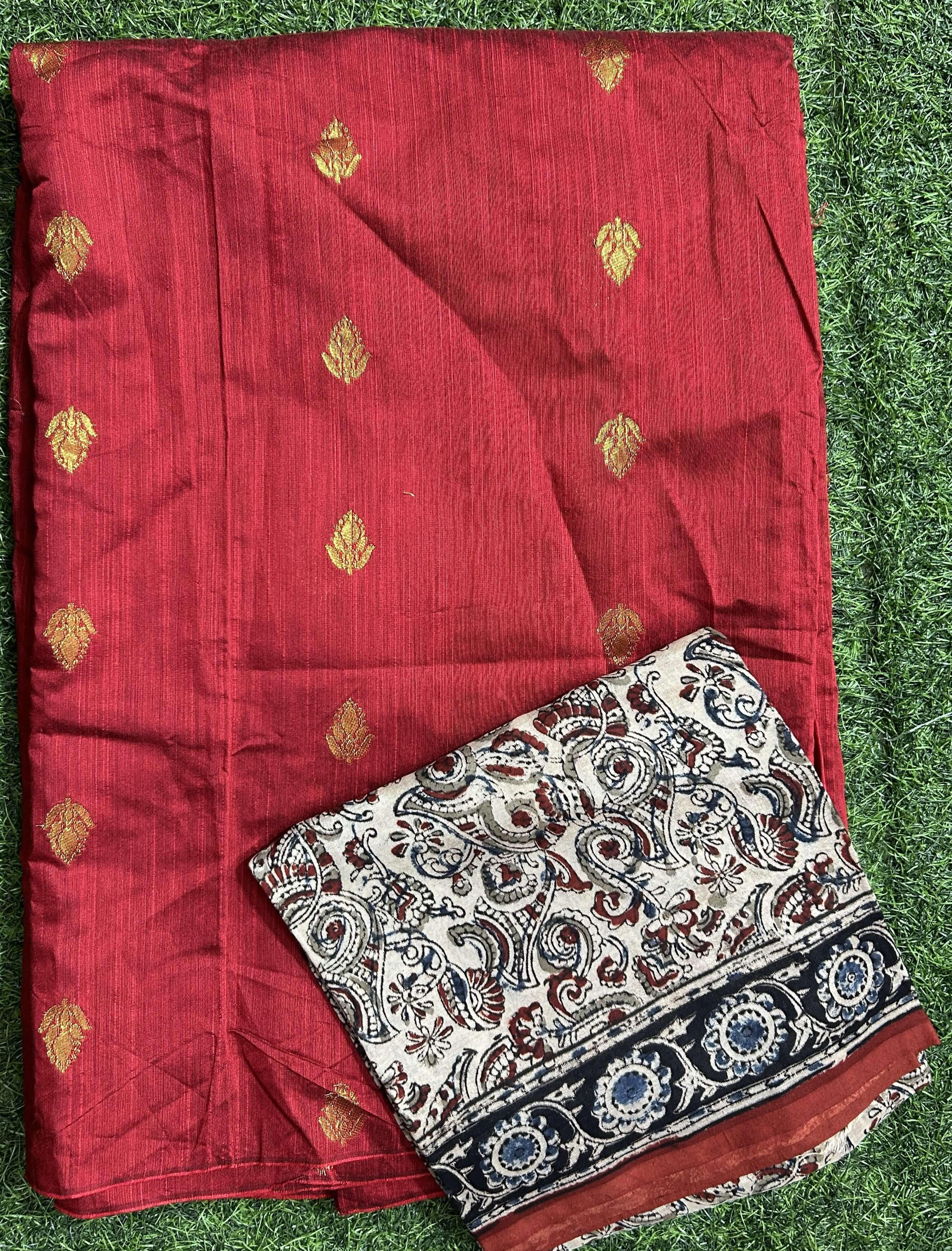 Kalamkari  2-Piece Dress Set – Top & Dupatta- KDBT-M019