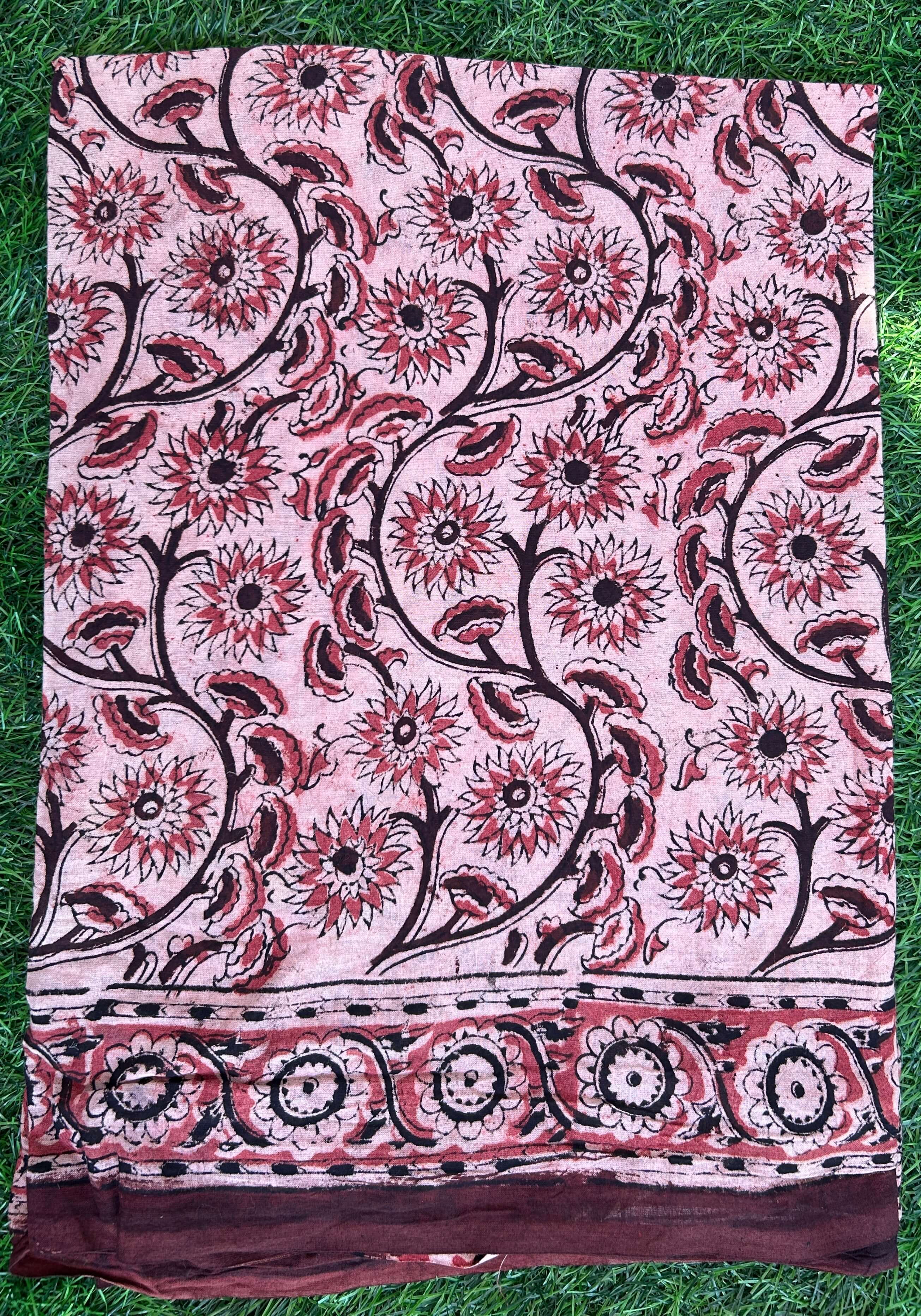 Kalamkari Dupatta- KHBD-CT-M068