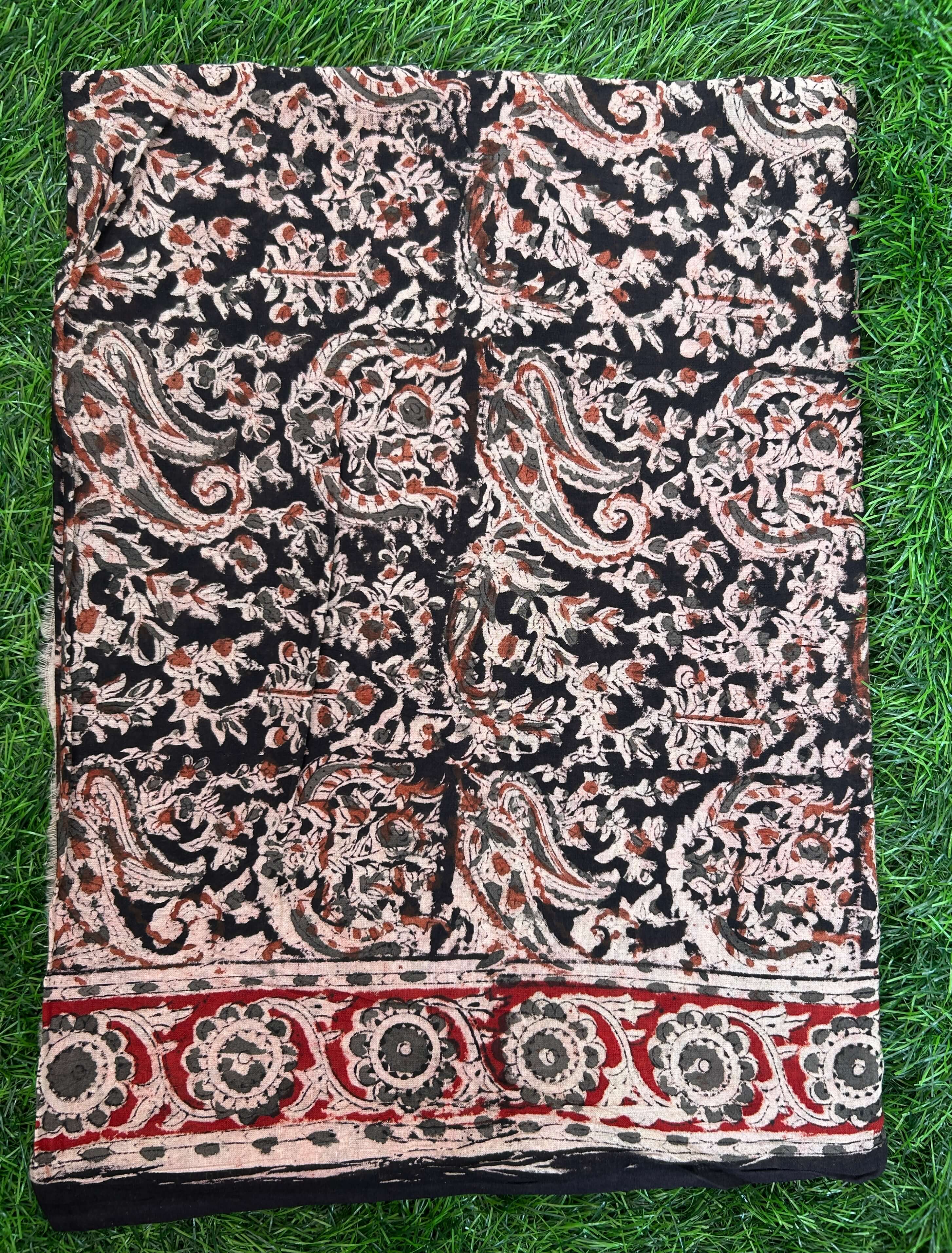Kalamkari Dupatta- KHBD-CT-M074