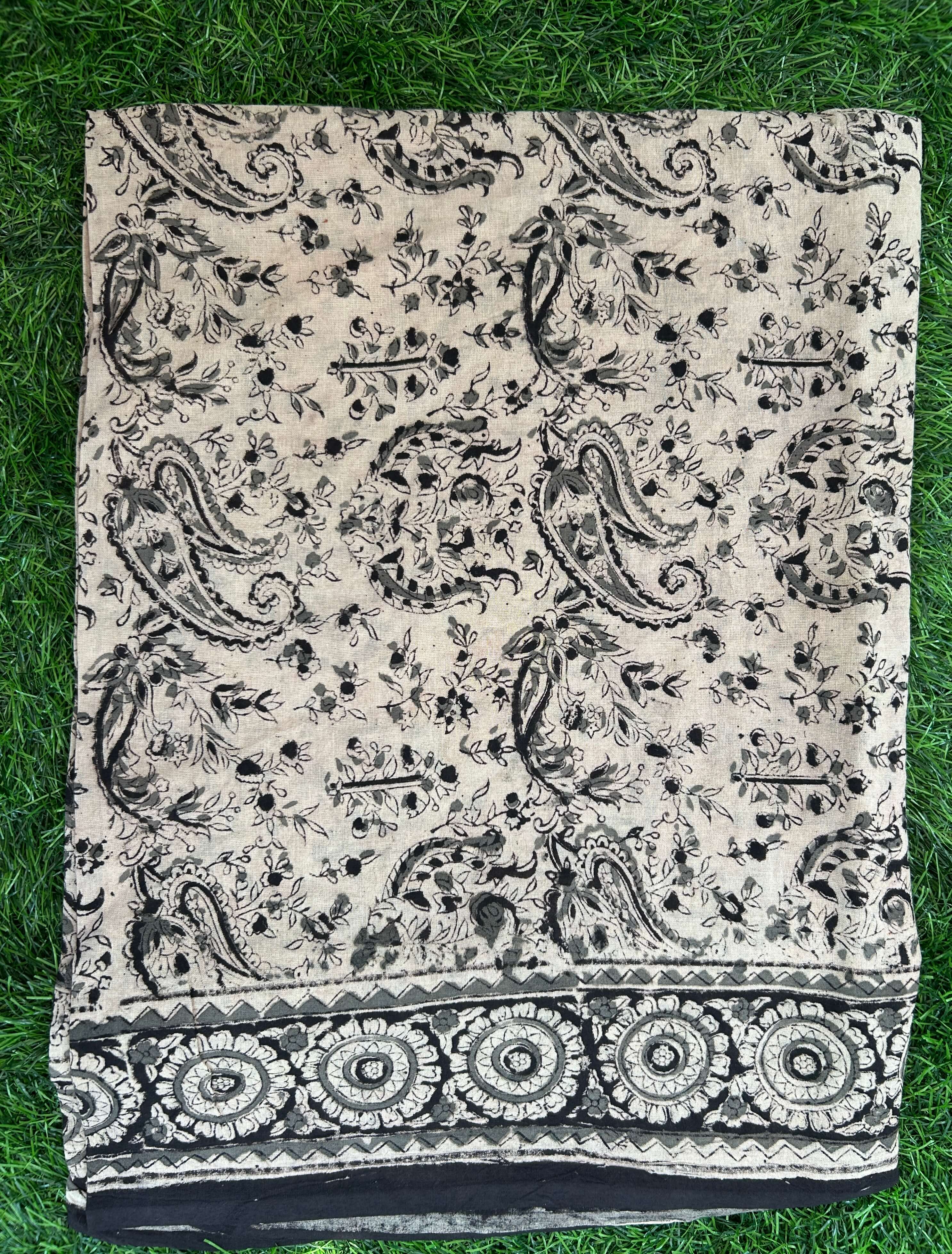 Kalamkari Dupatta- KHBD-CT-M075