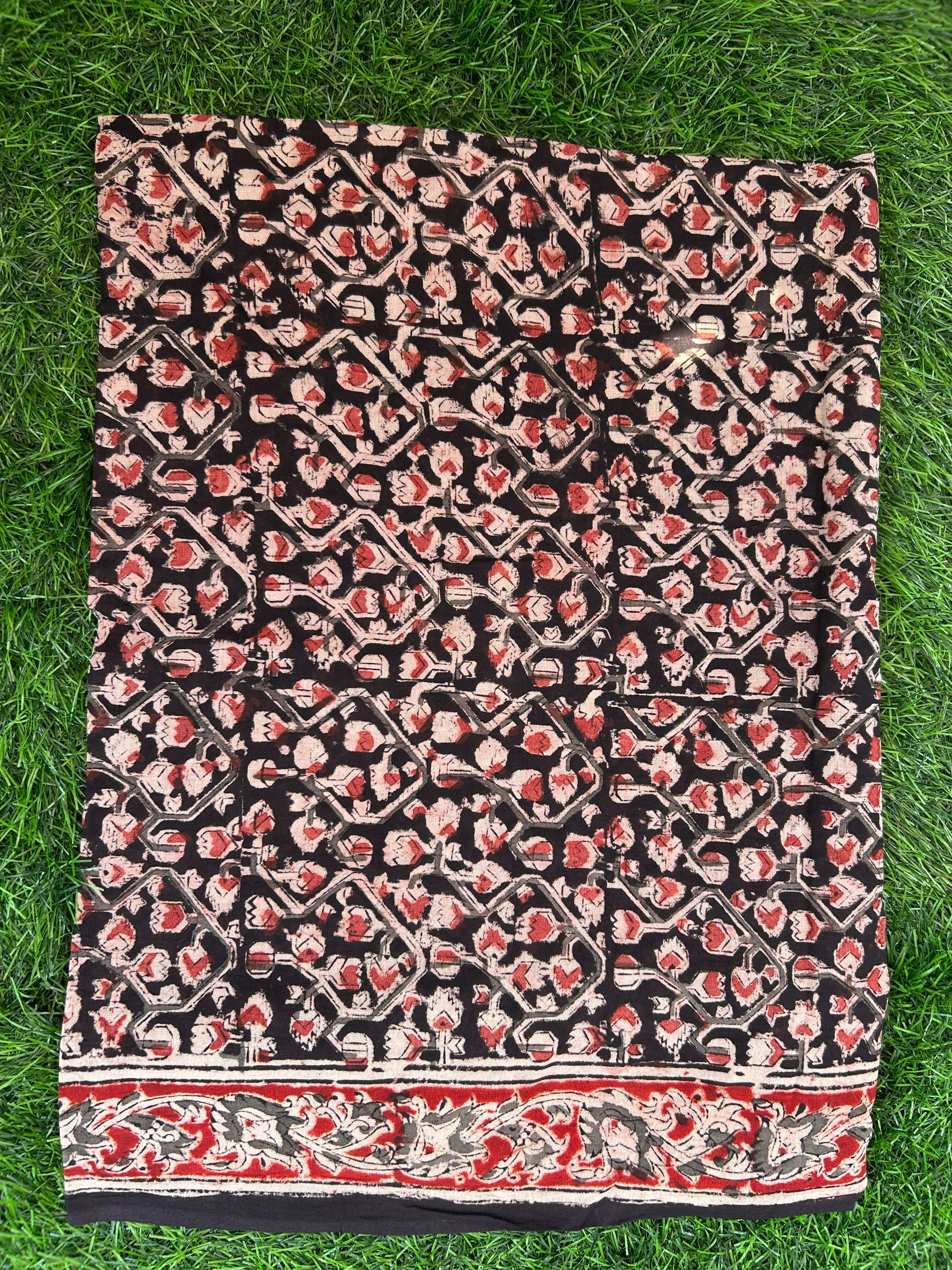 Kalamkari Dupatta- KHBD-CT-M076