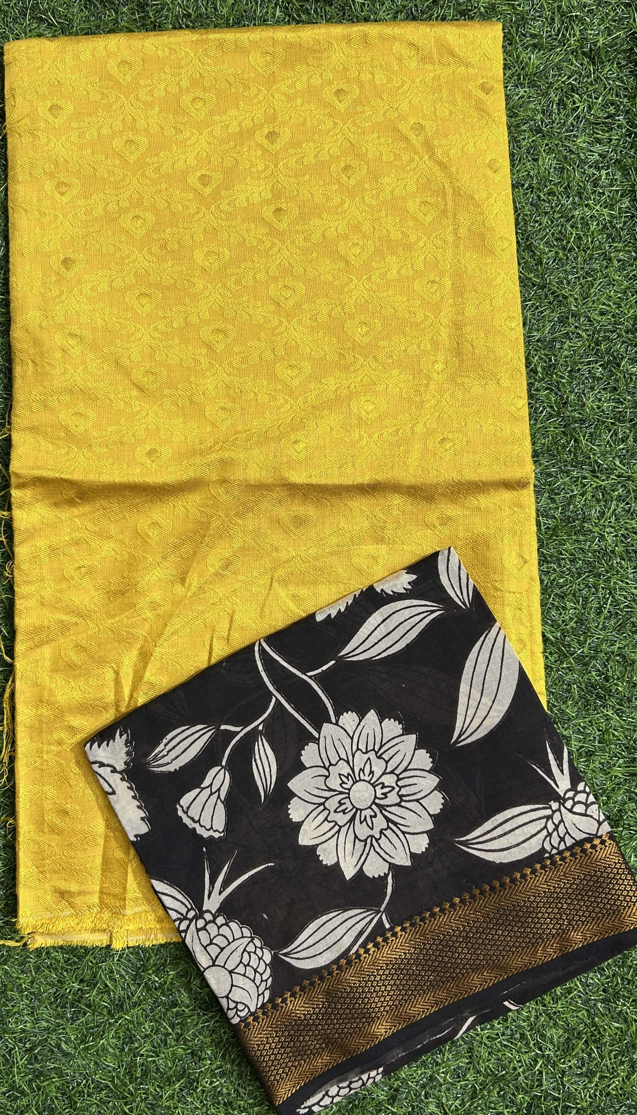 Kalamkari  2-Piece Dress Set – Top & Dupatta- KNSDBT-M003