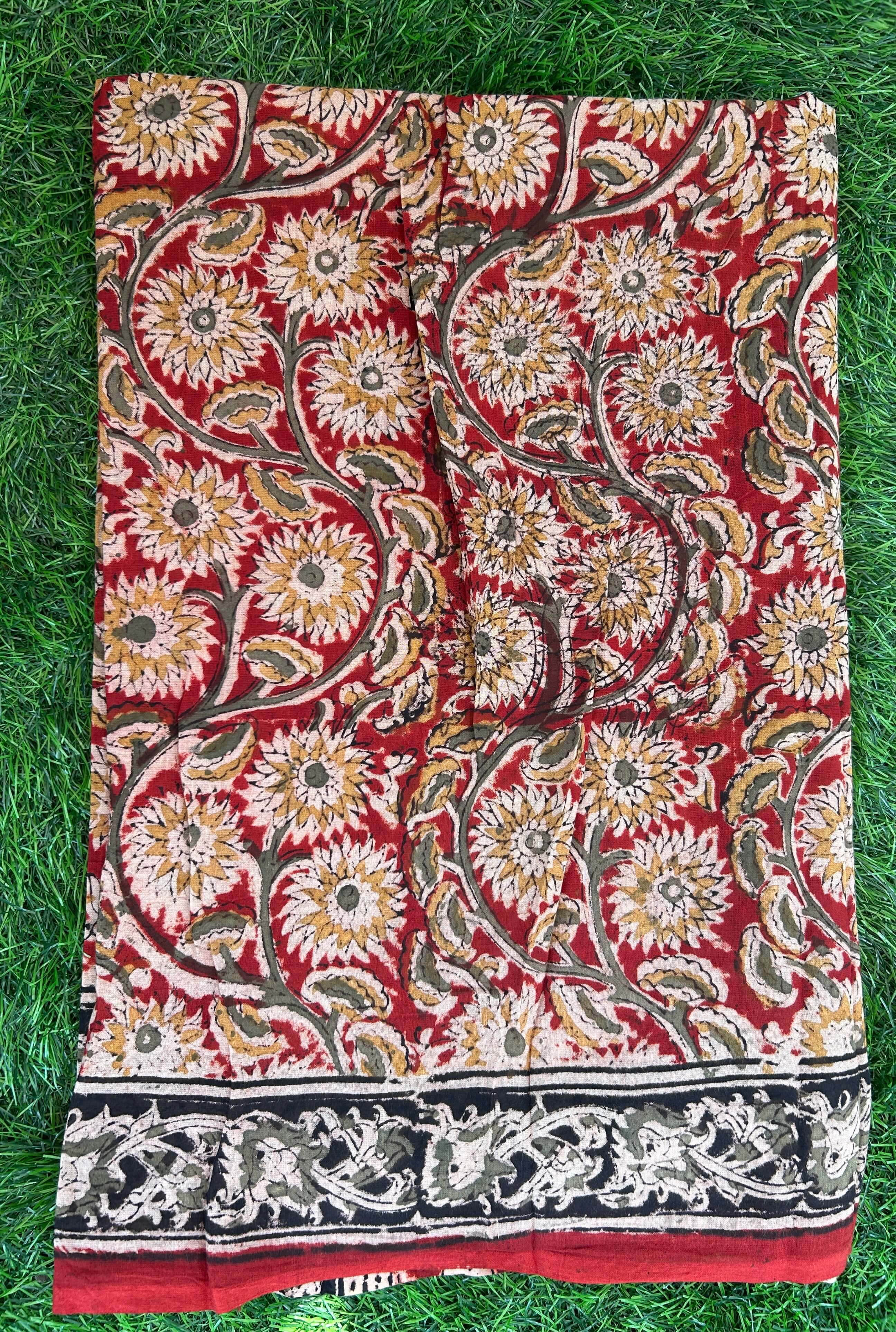 Kalamkari Dupatta- KHBD-CT-M082