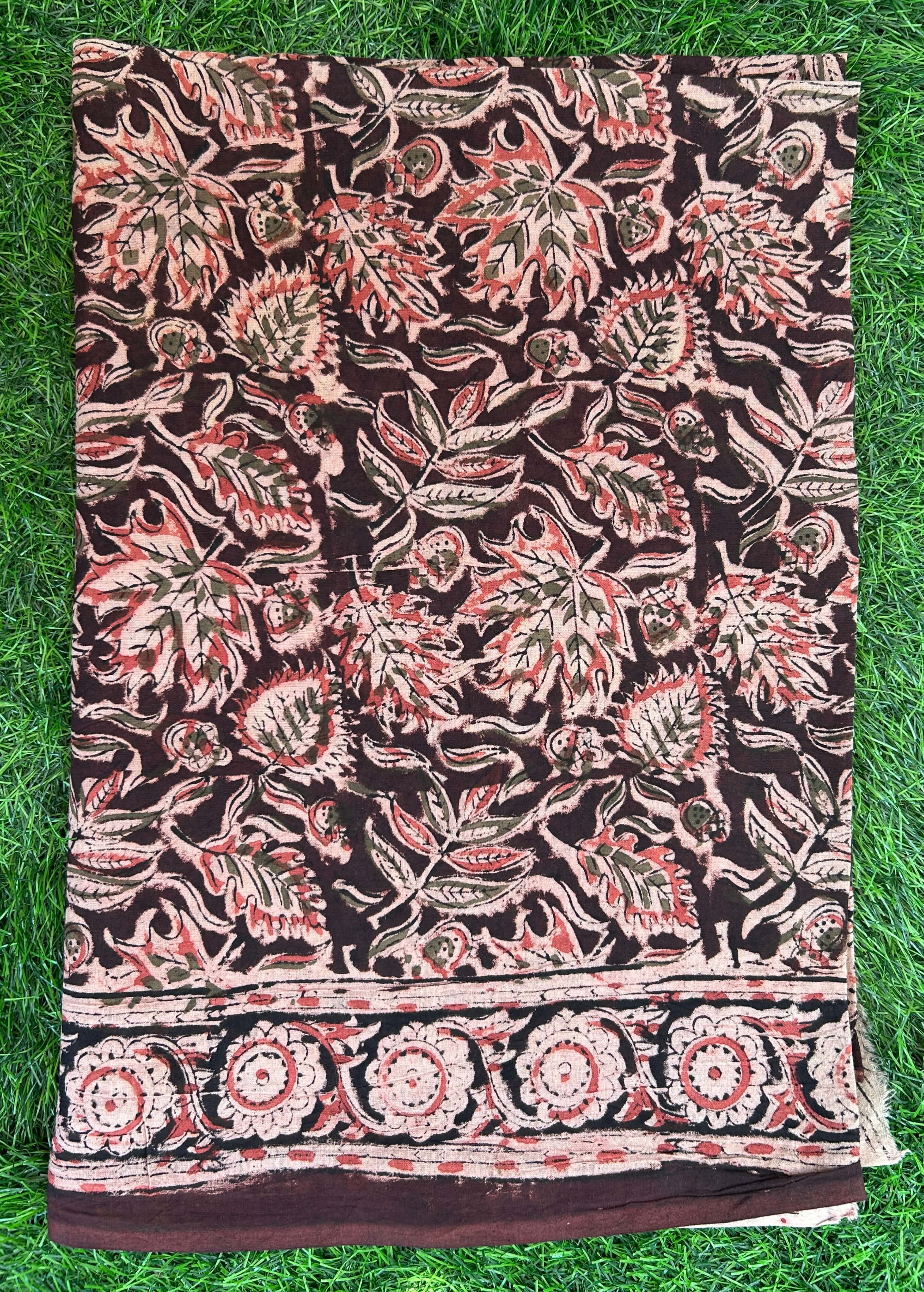 Kalamkari Dupatta- KHBD-CT-M083