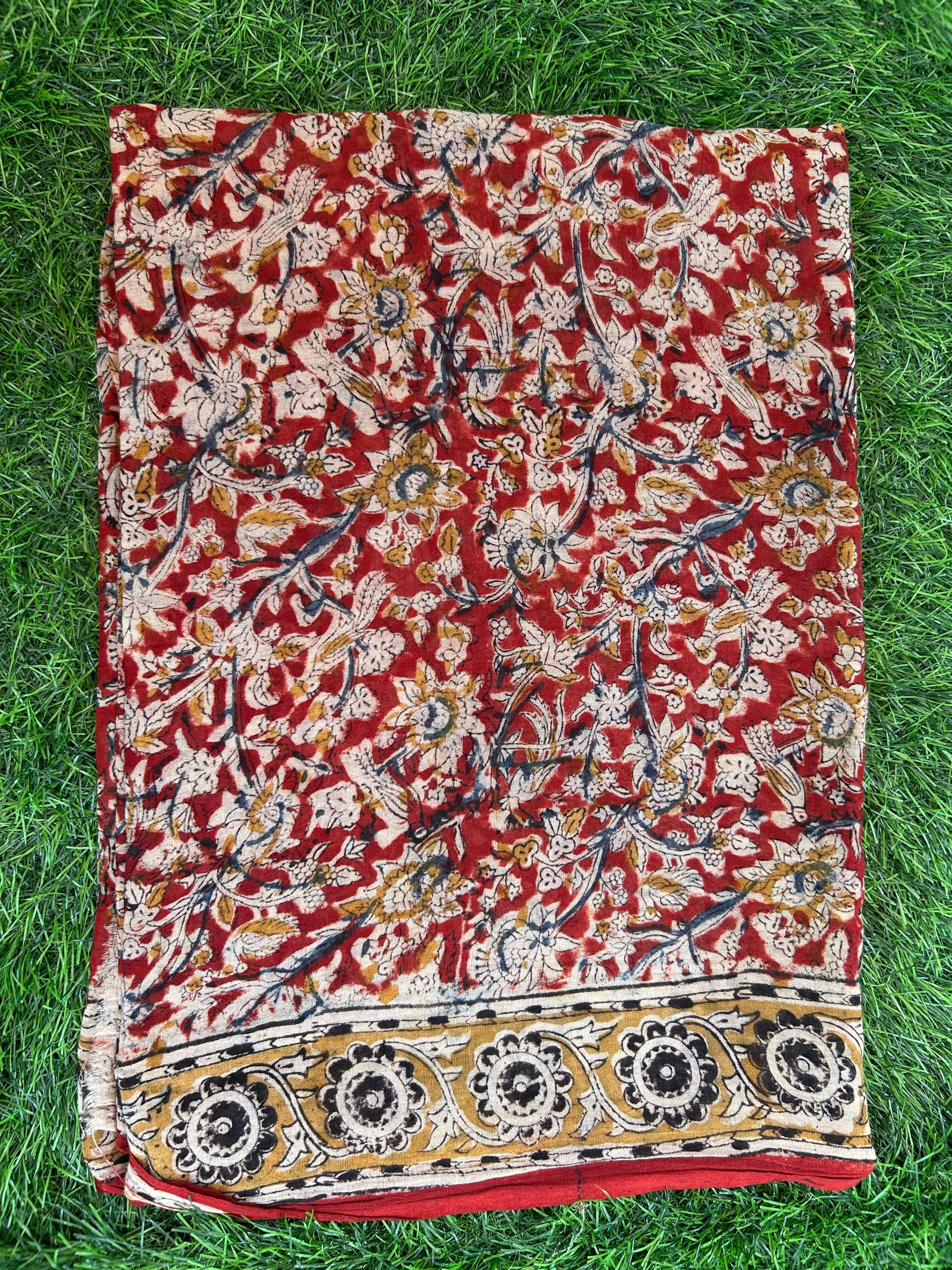 Kalamkari Dupatta- KHBD-CT-M085