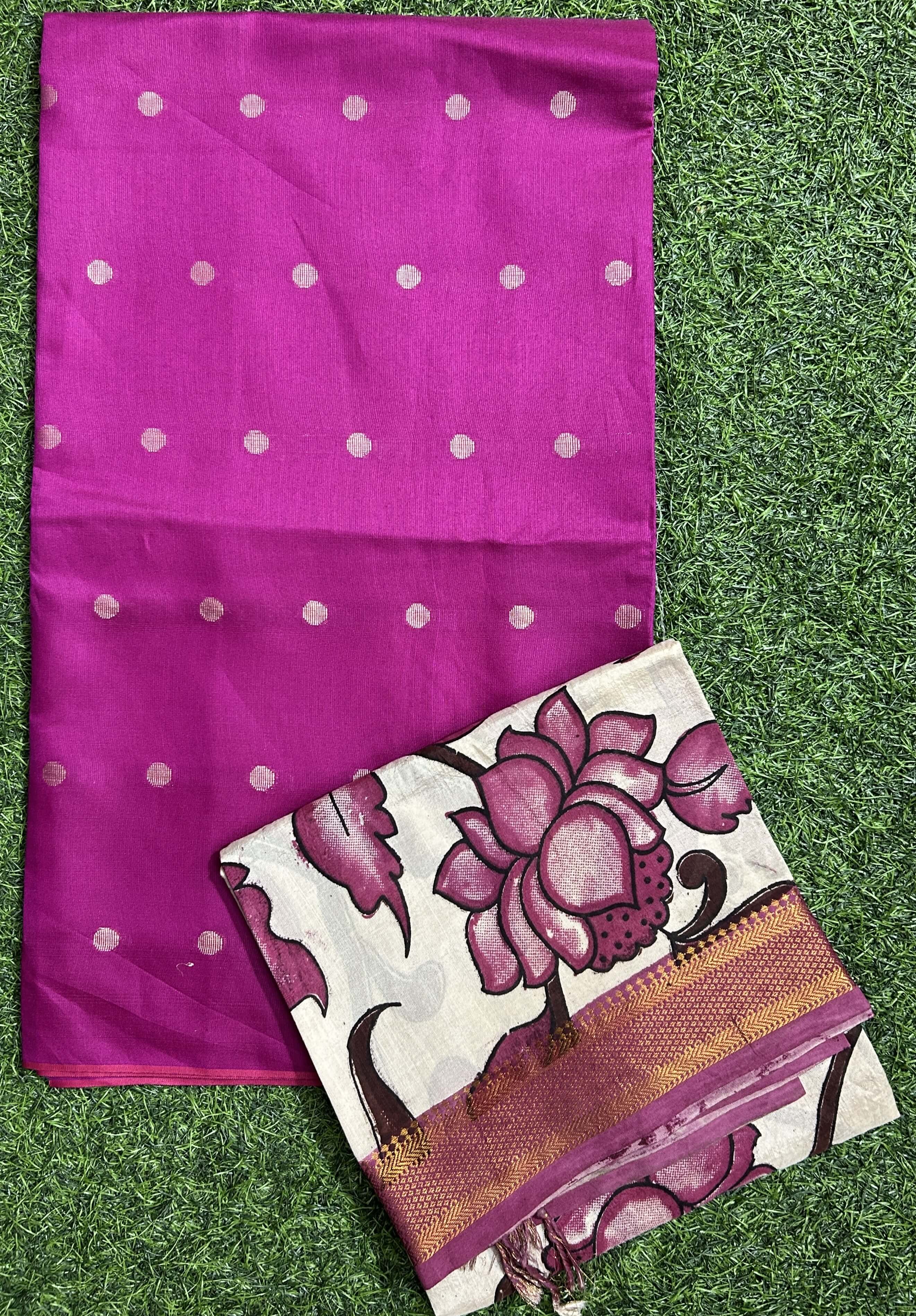 Kalamkari  2-Piece Dress Set – Top & Dupatta- KNSDBT-M011