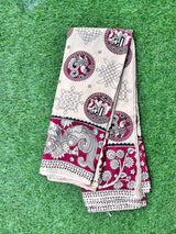 Kalamkari Chennuri Silk Saree – KSS-M020