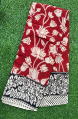 Kalamkari Chennuri Silk Saree – KSS-M056