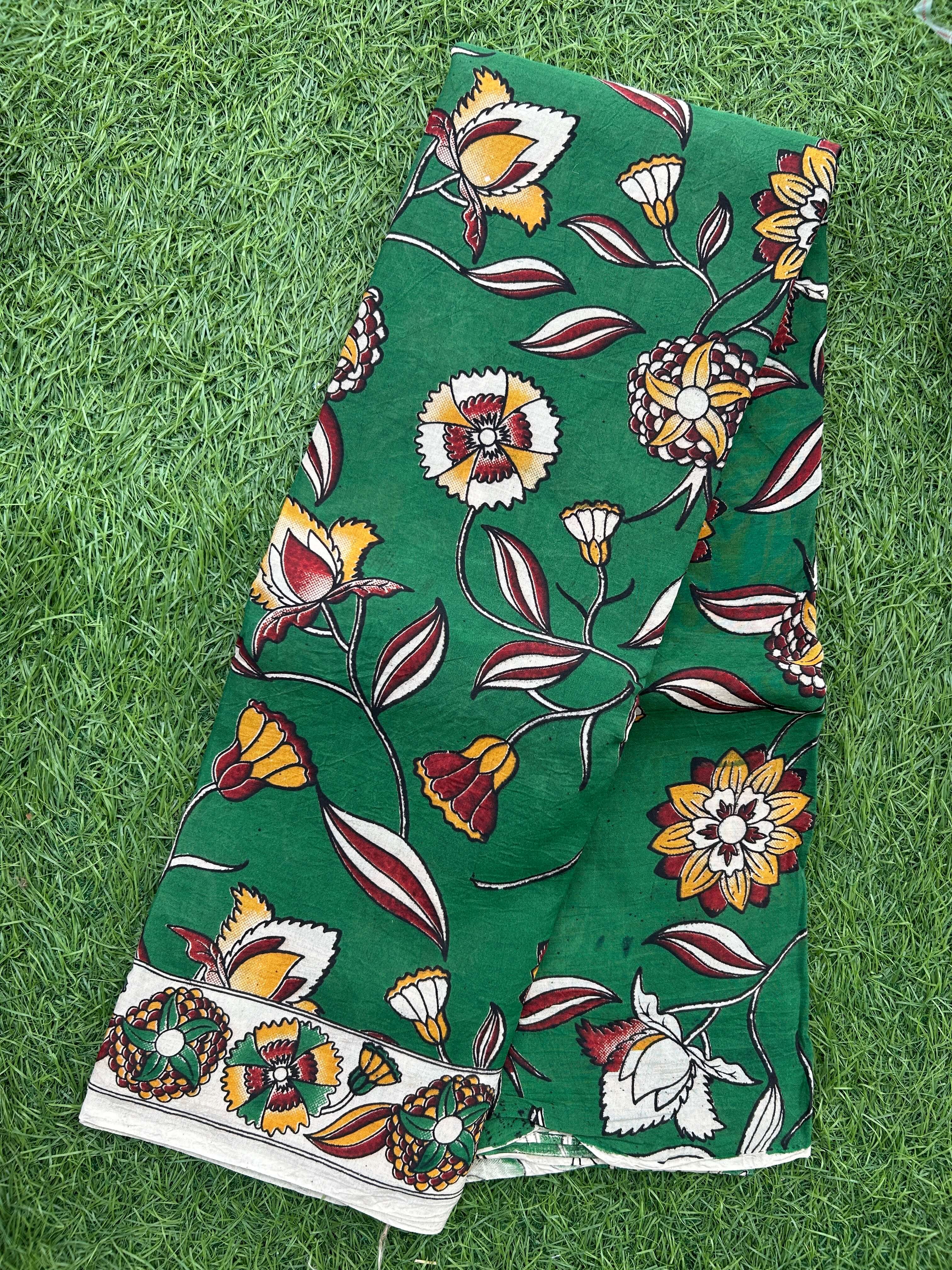 Kalamkari Chennuri Silk Saree – KSS-M057