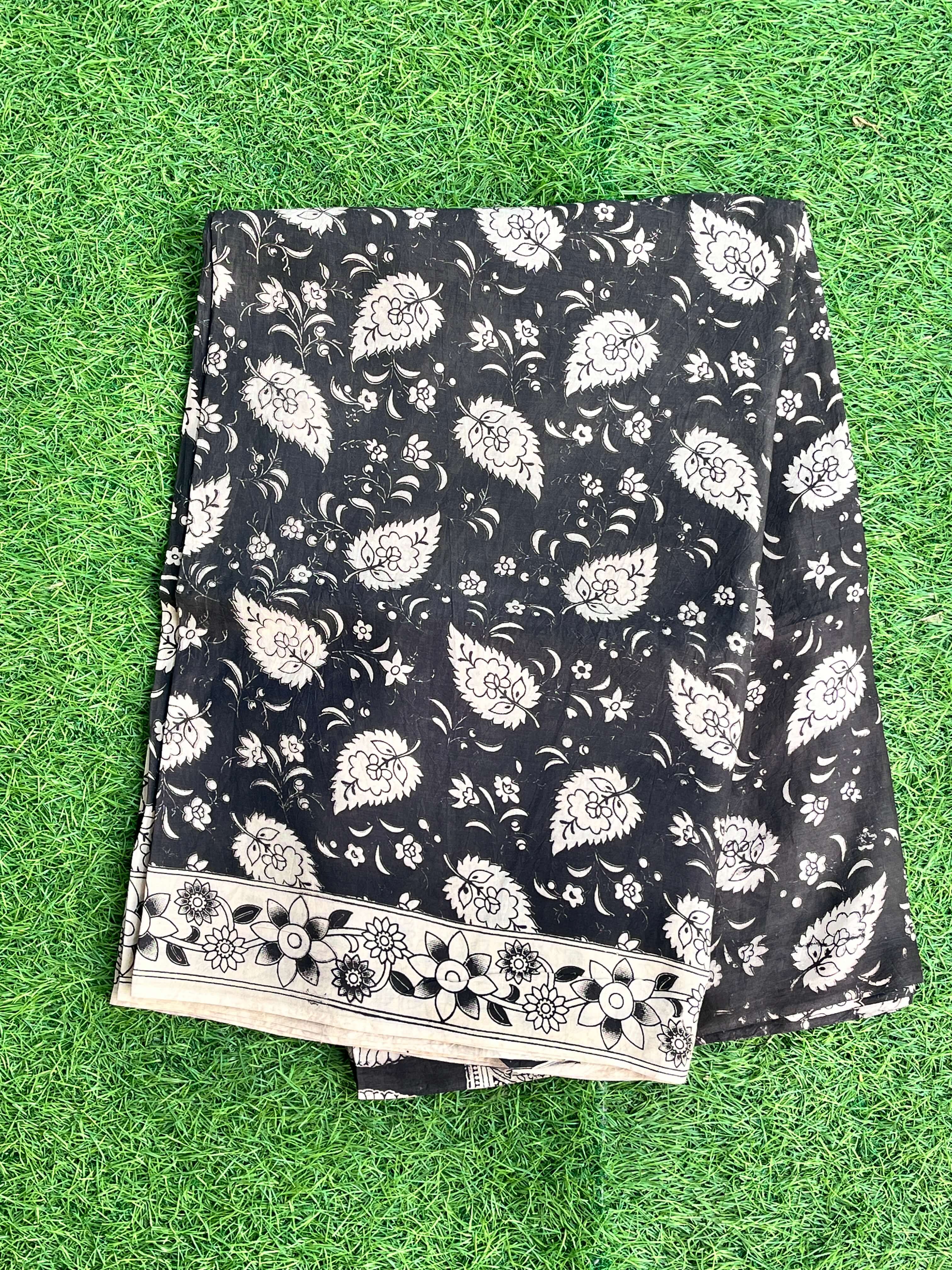 Kalamkari Chennuri Silk Saree – KSS-M024