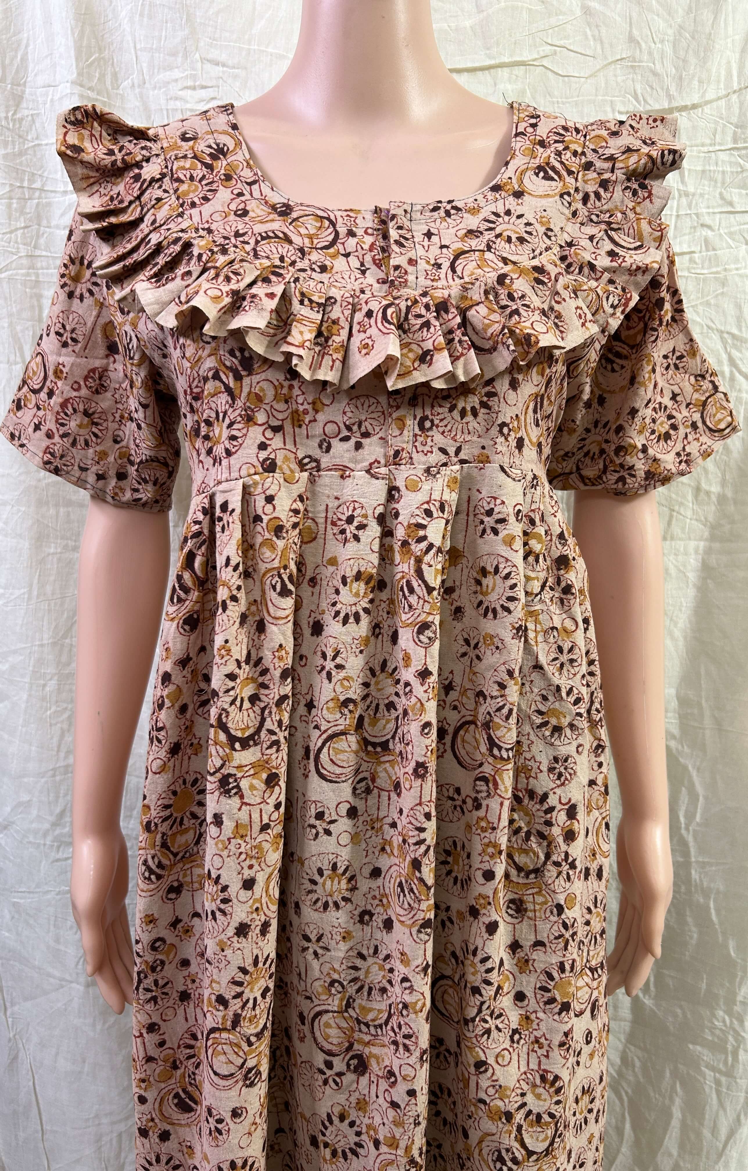 Kalamkari Nighty- KNGTY-018