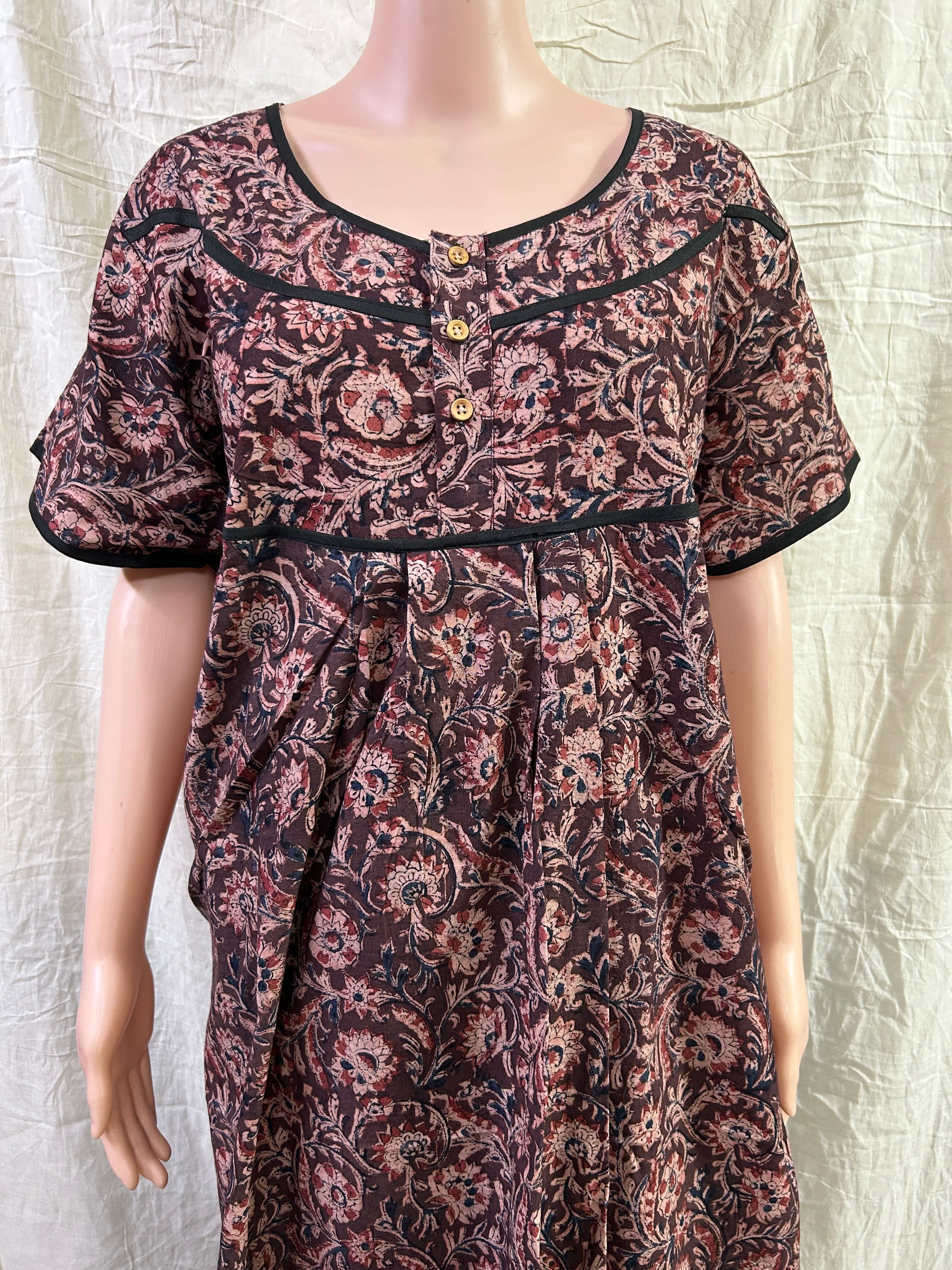 Kalamkari Nighty- KNGTY-023
