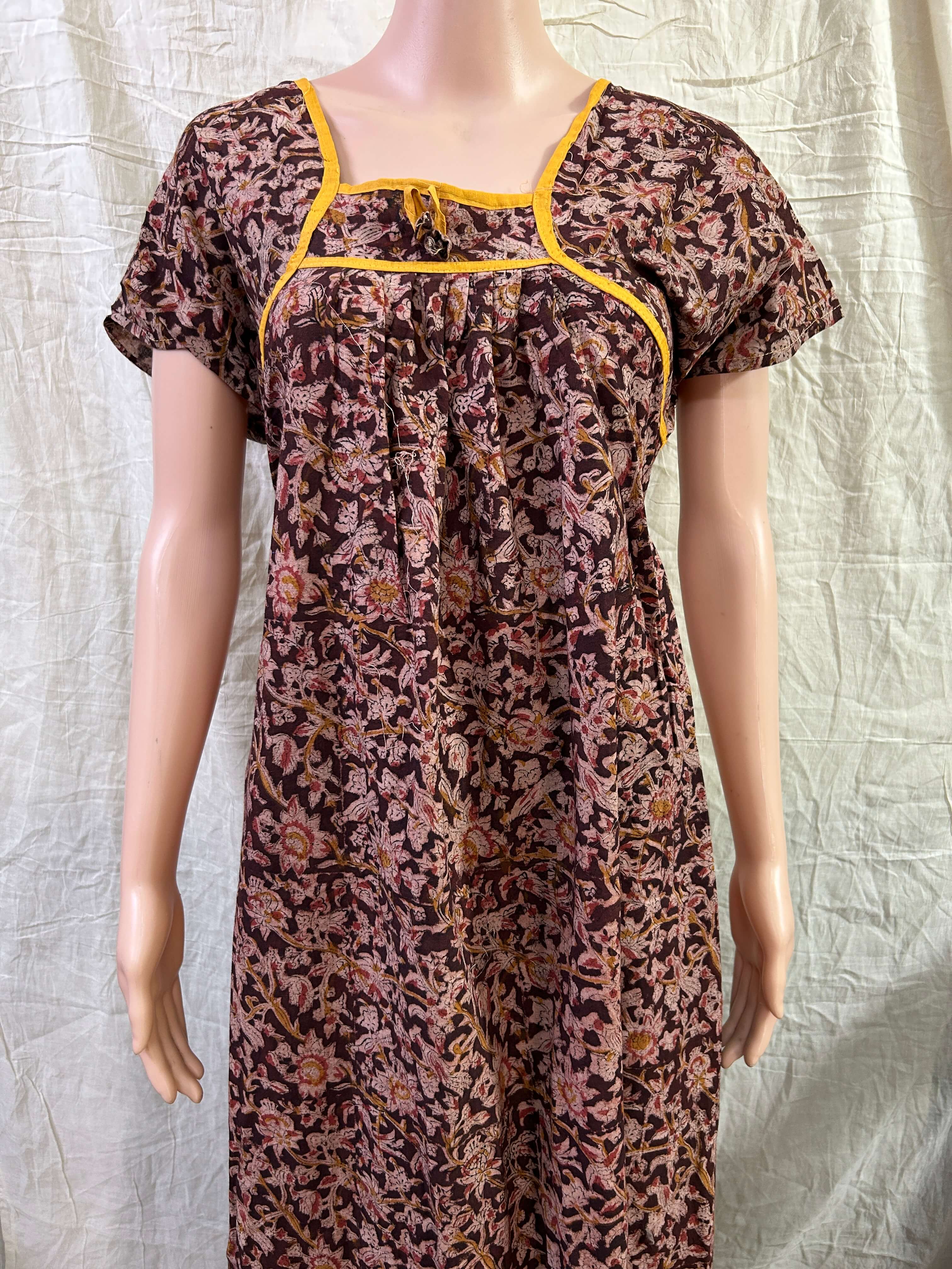 Kalamkari Nighty- KNGTY-025