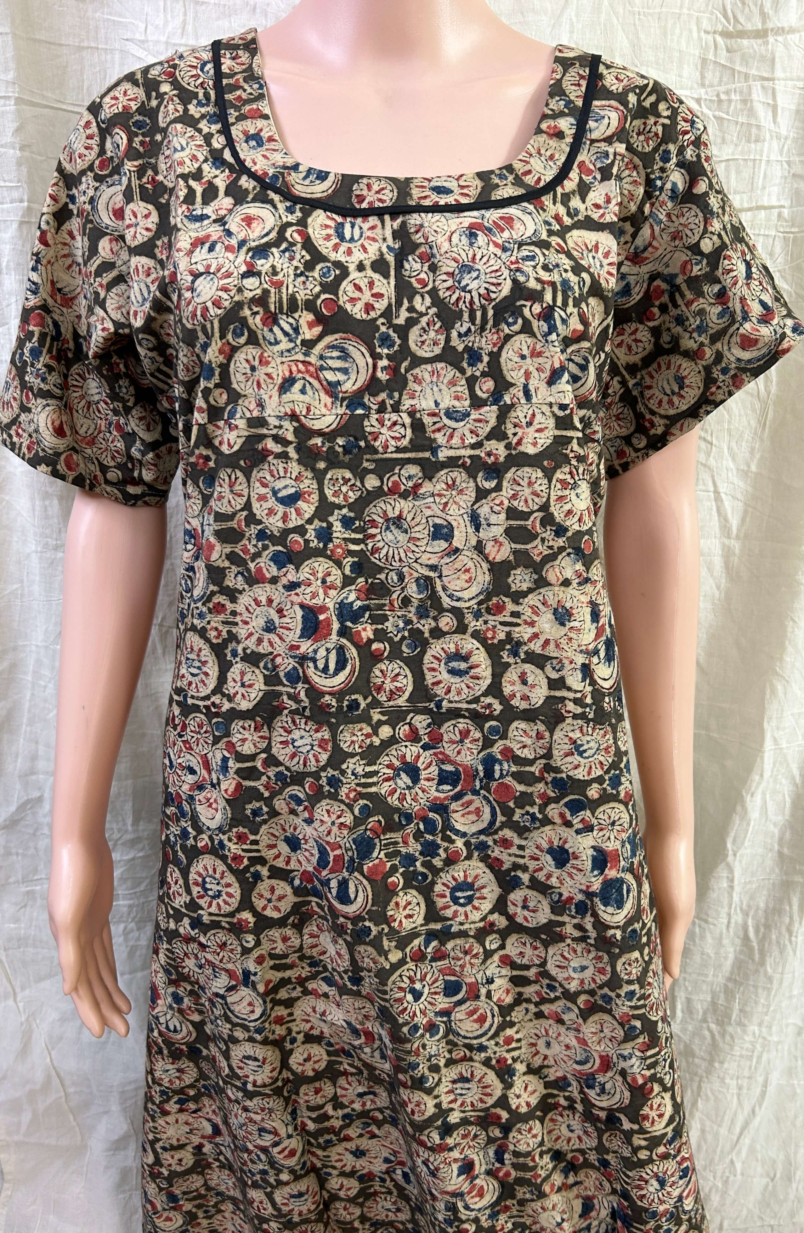 Kalamkari Nighty- KNGTY-026