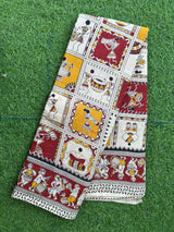 Kalamkari Cotton Saree – KCS-M732