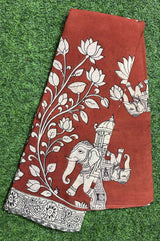 Kalamkari Cotton Saree – KCS-M610