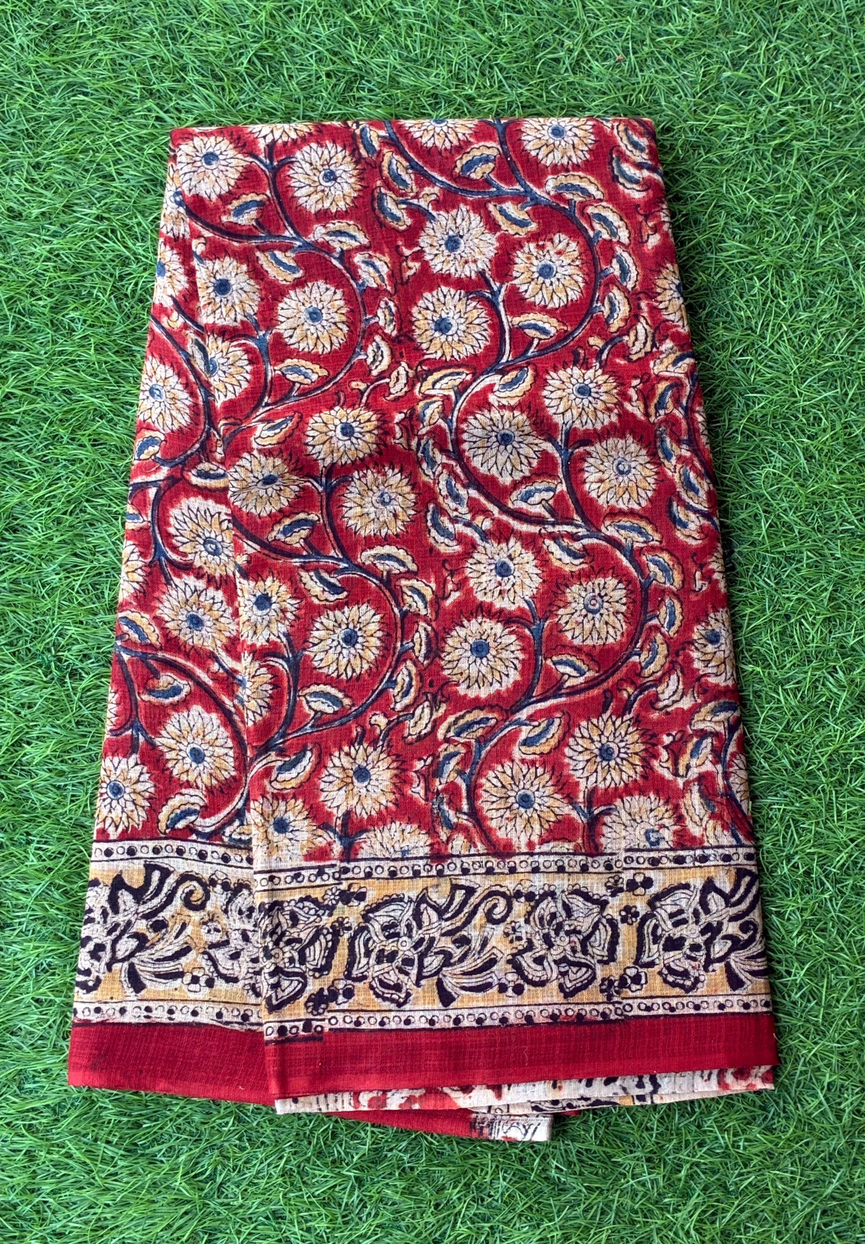 Kalamkari Kota Cotton Saree – KKCS-M110