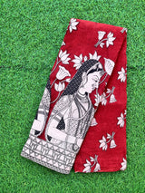 Kalamkari Cotton Saree – KCS-M358