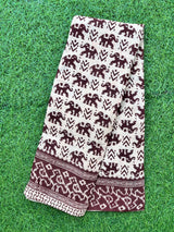 Kalamkari Cotton Saree – KCS-M033