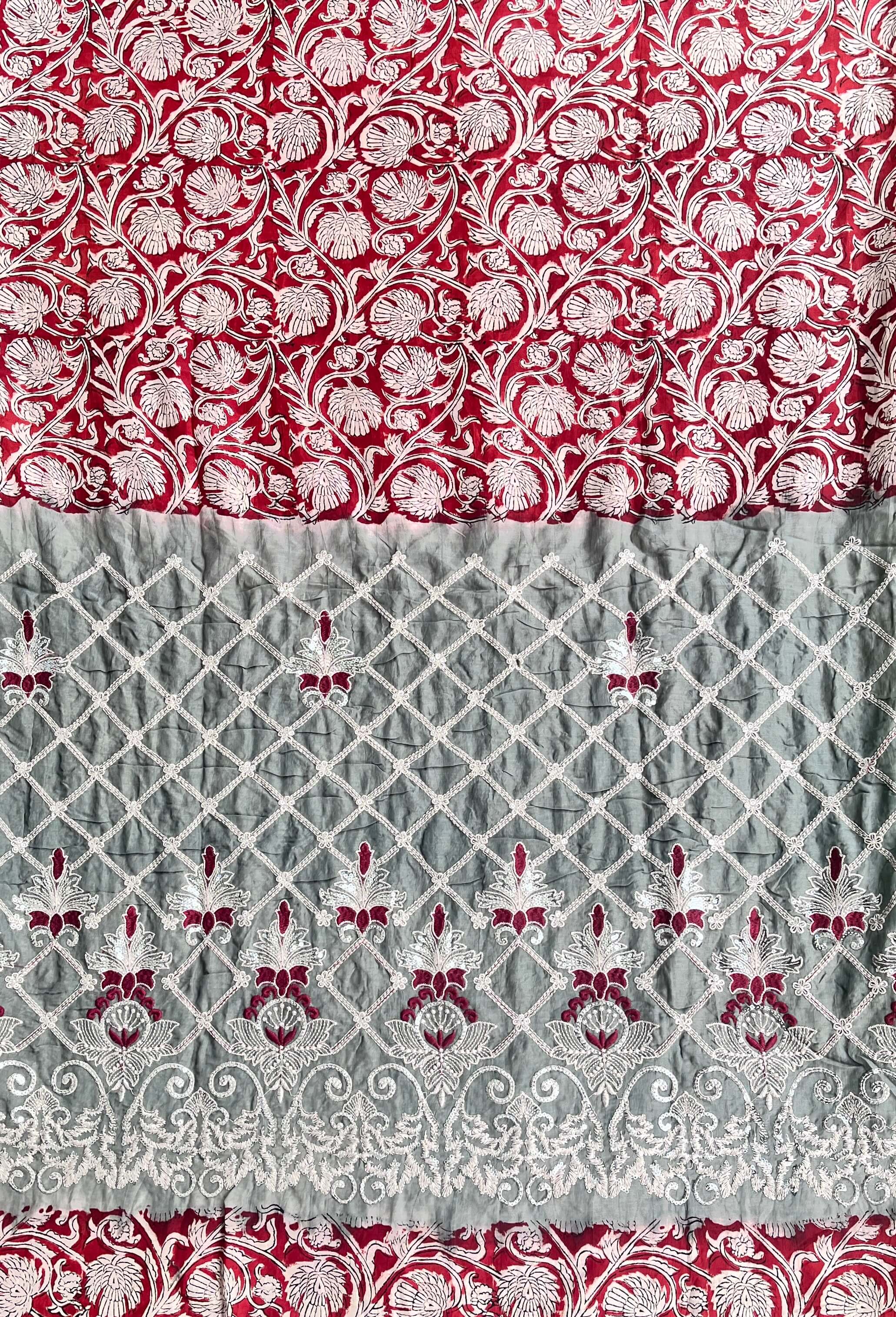 Embrokari Silk Sarees – EMBK-M066