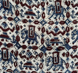 Kalamkari Block Printed Chennuri Silk Fabric - HBPS-B041