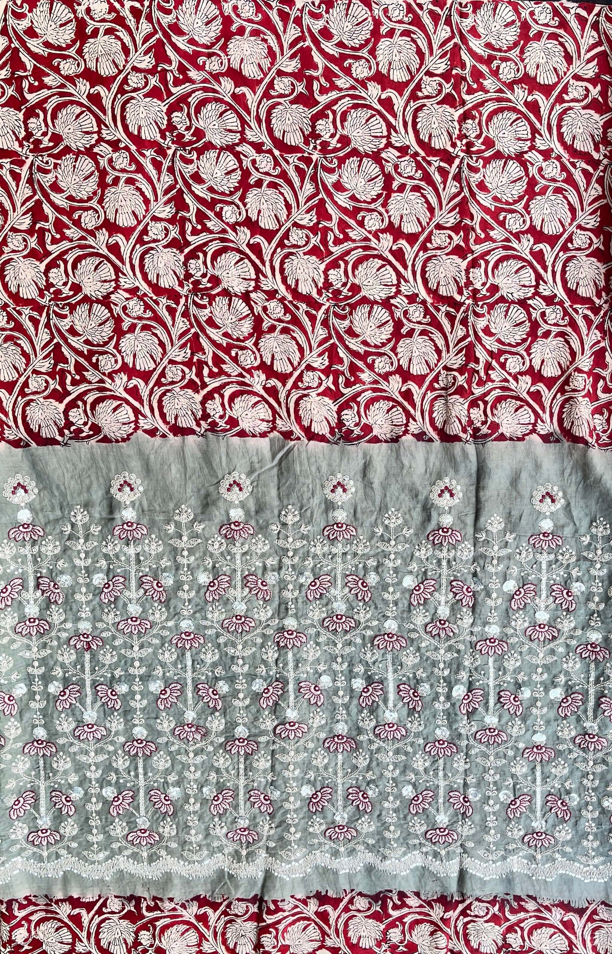 Embrokari Silk Sarees – EMBK-M086