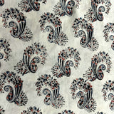 Kalamkari Block Printed Cotton Fabric - HBP-B067