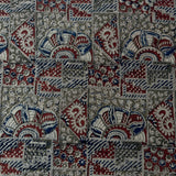 Kalamkari Block Printed Cotton Fabric - B023