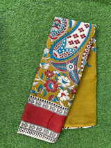 Kalamkari Cotton Saree – KCS-M744