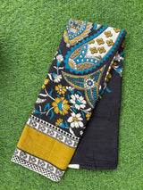 Kalamkari Cotton Saree – KCS-M748
