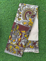 Kalamkari Cotton Saree – KCS-M737