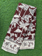 Kalamkari Cotton Saree – KCS-M741