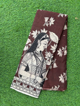 Kalamkari Cotton Saree – KCS-M742