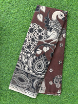 Kalamkari Cotton Saree – KCS-M743