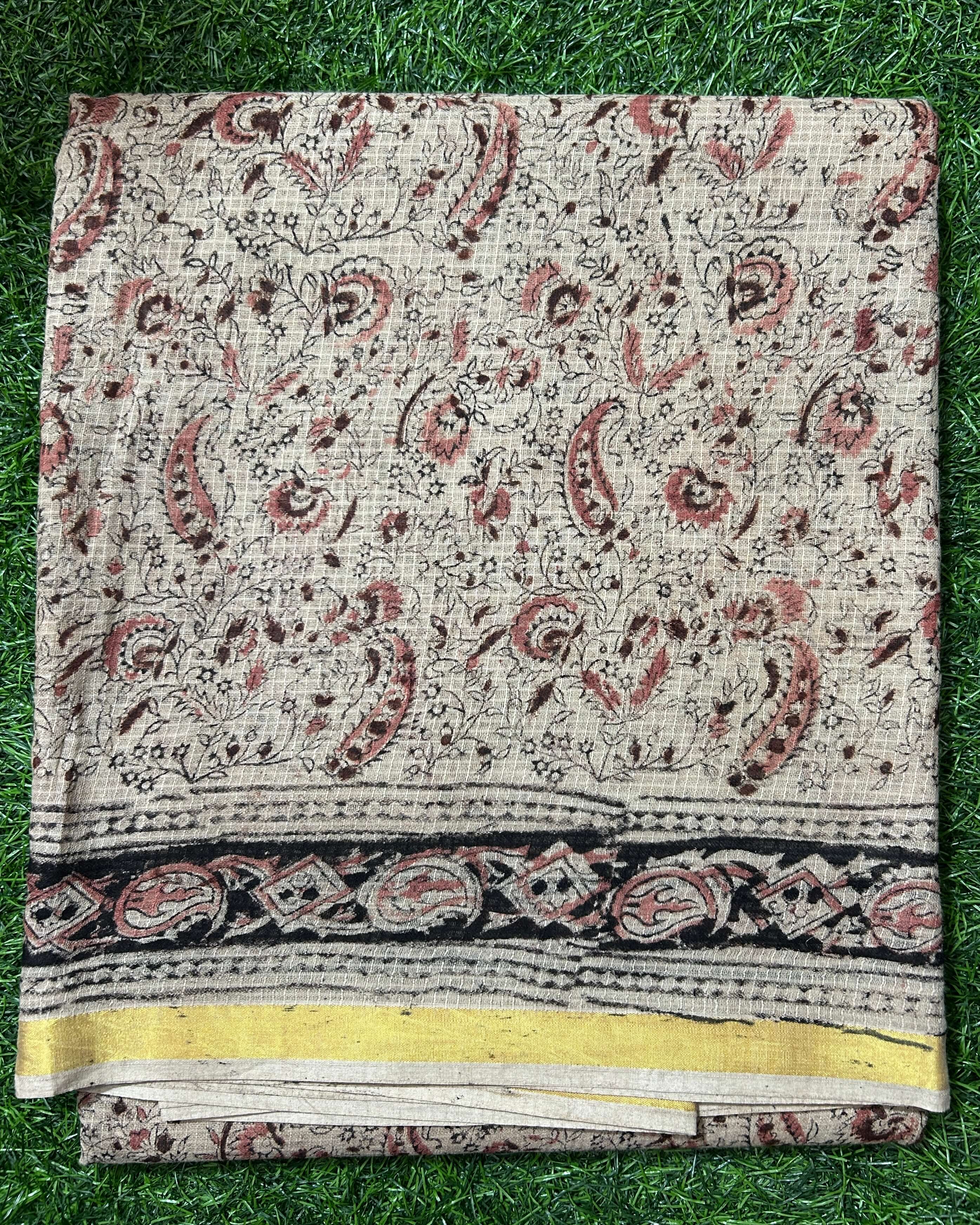 Kalamkari Kota Cotton Saree – KKCS-M116