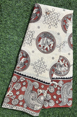 Kalamkari Cotton Saree – KCS-M602