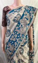 Kalamkari Cotton Saree – KCS-M603