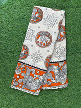 Kalamkari Cotton Saree – KCS-M750