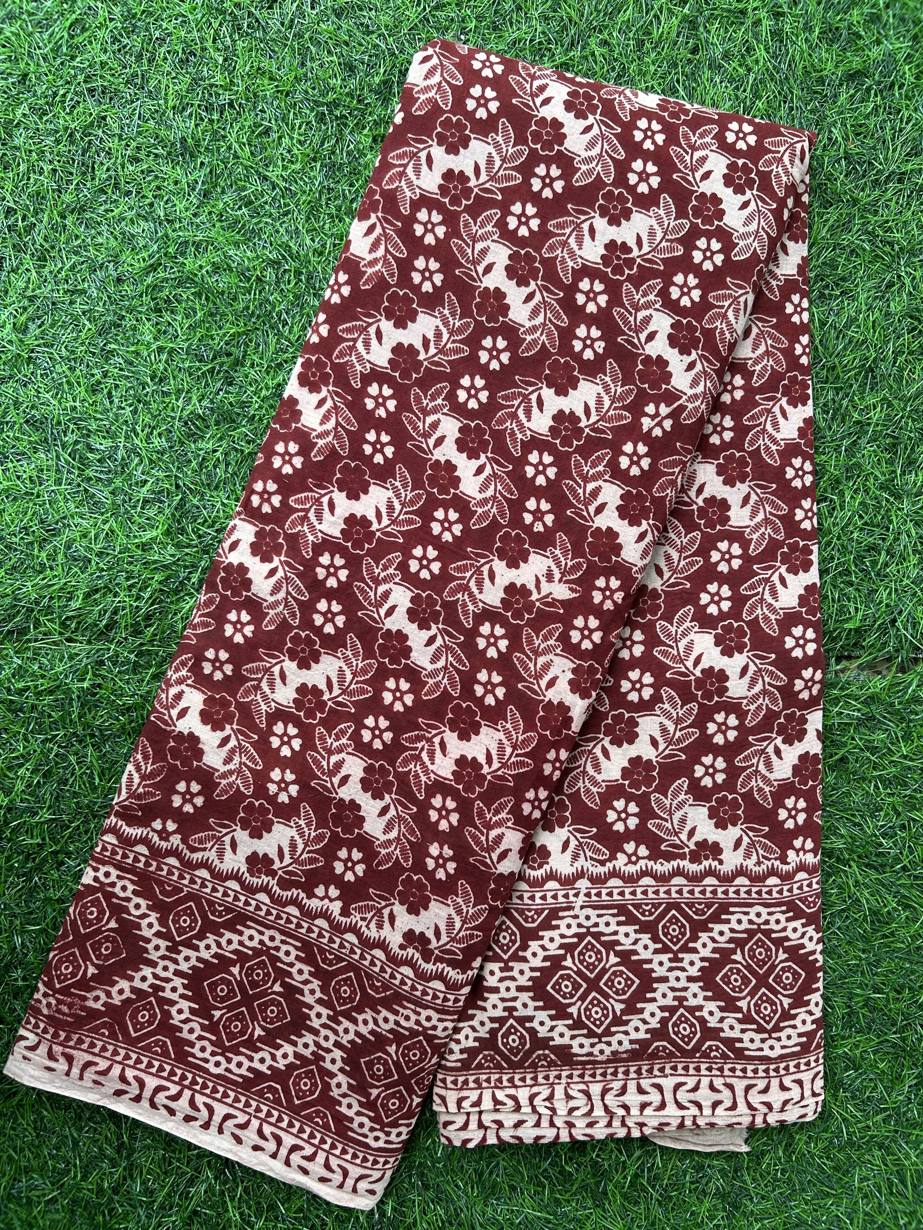 Kalamkari Cotton Saree – KCS-M438