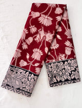 Kalamkari Cotton Saree – KCS-M259