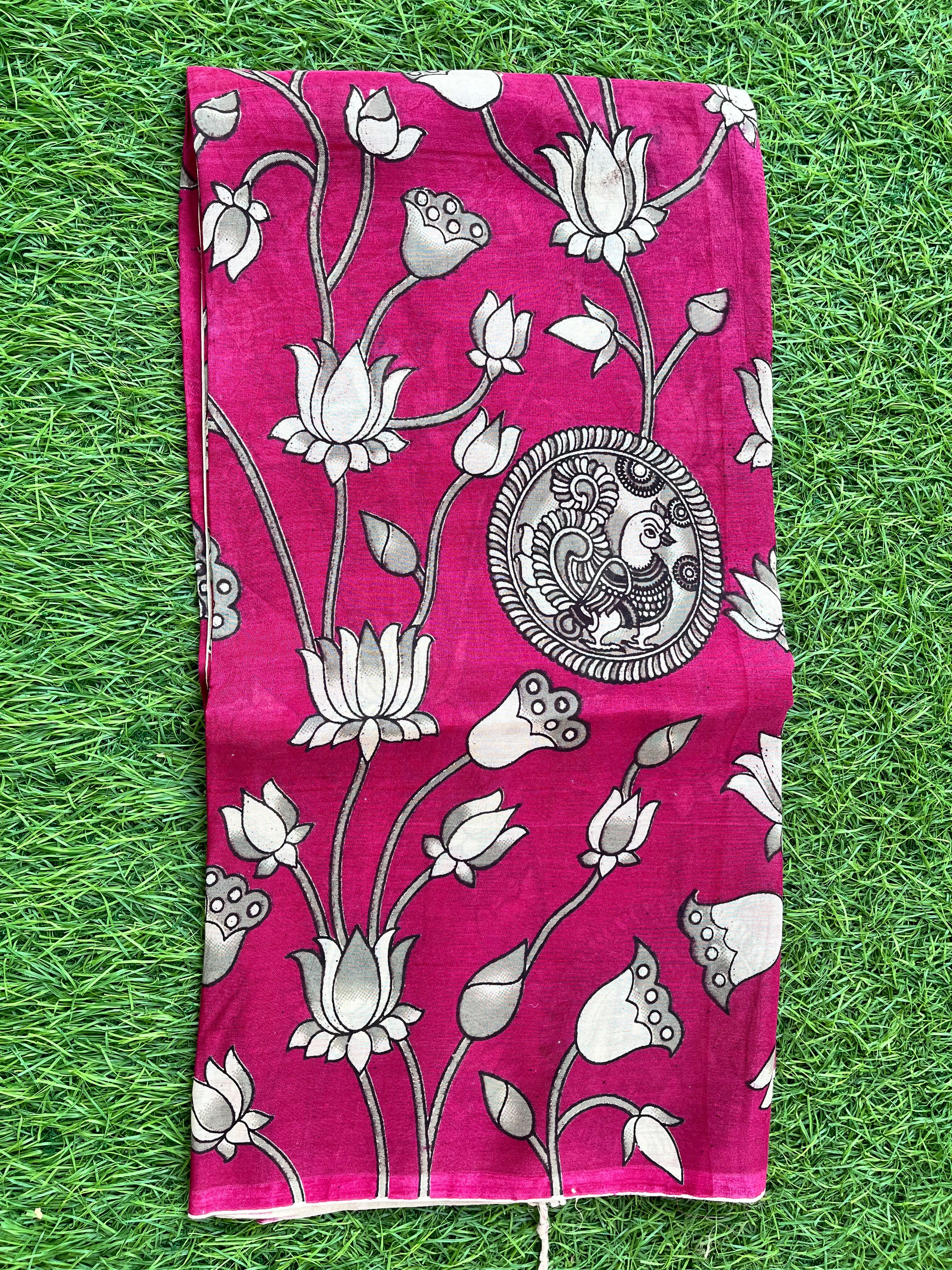 Kalamkari Dupatta- KHBD-CT-M055