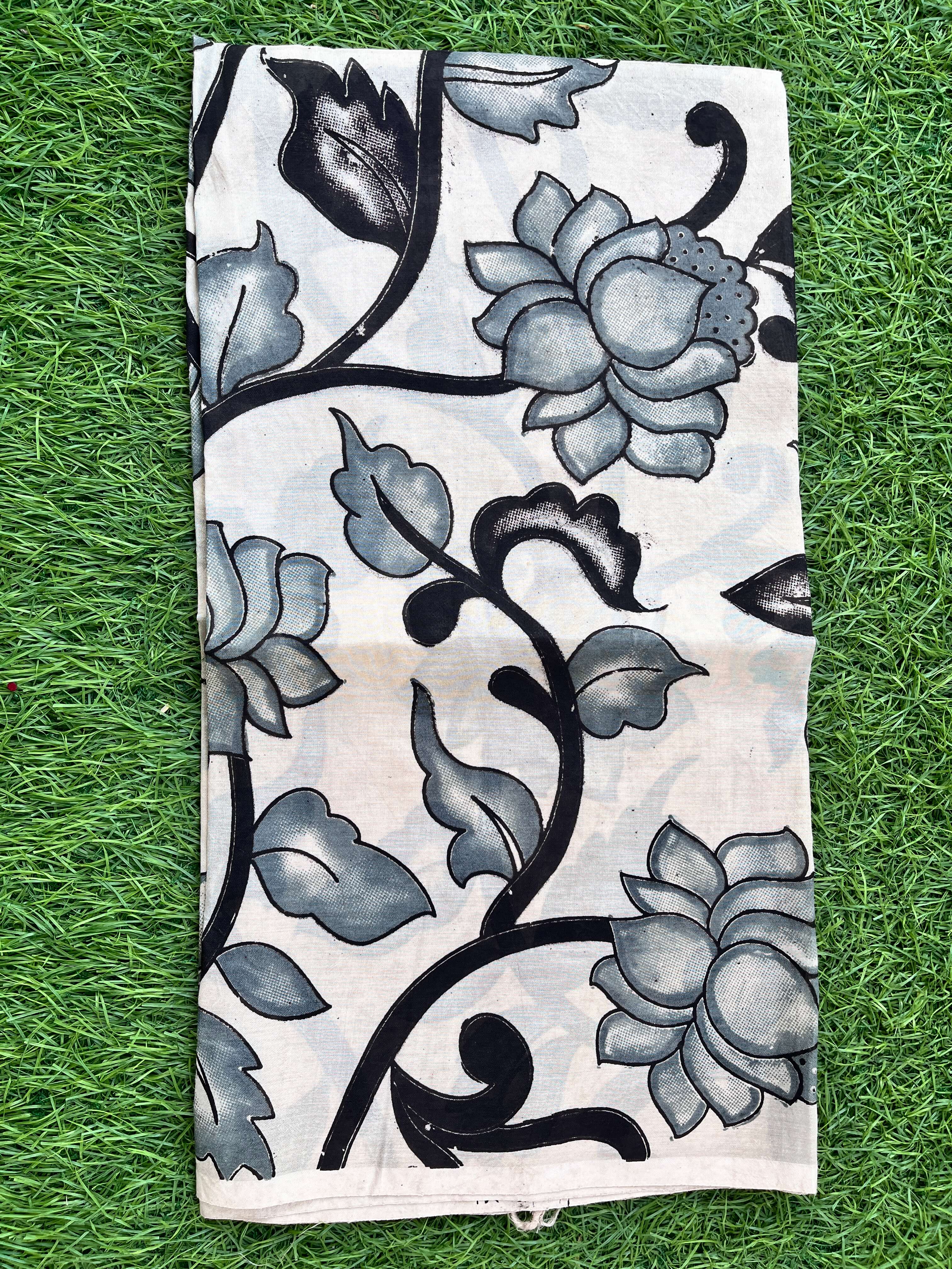 Silk Kalamkari Dupatta- SKD-N-M173