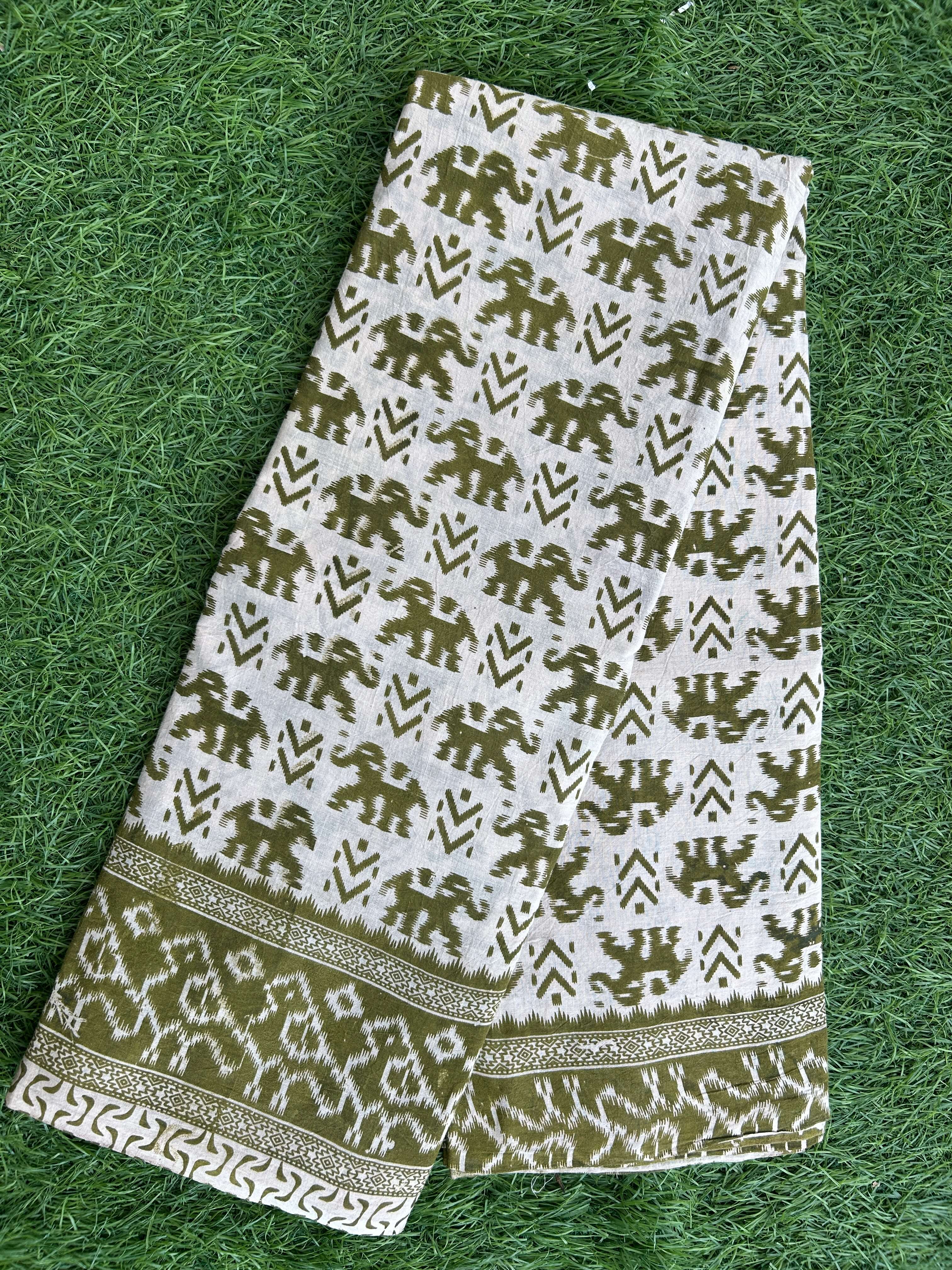 Kalamkari Cotton Saree – KCS-M491