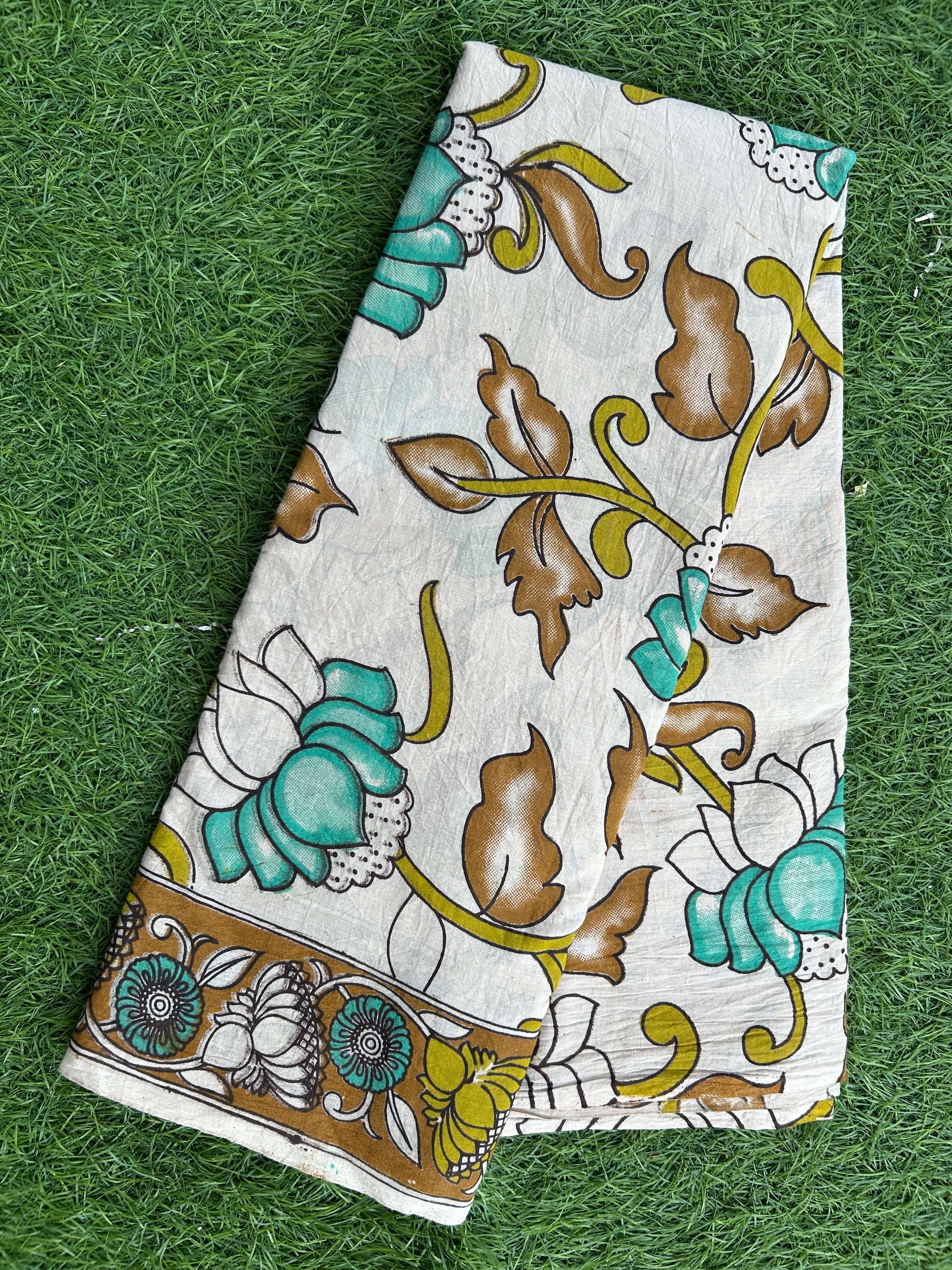 Kalamkari Cotton Saree – KCS-M443