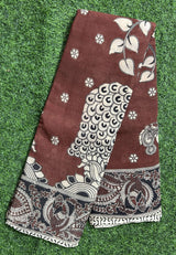 Kalamkari Cotton Saree – KCS-M634